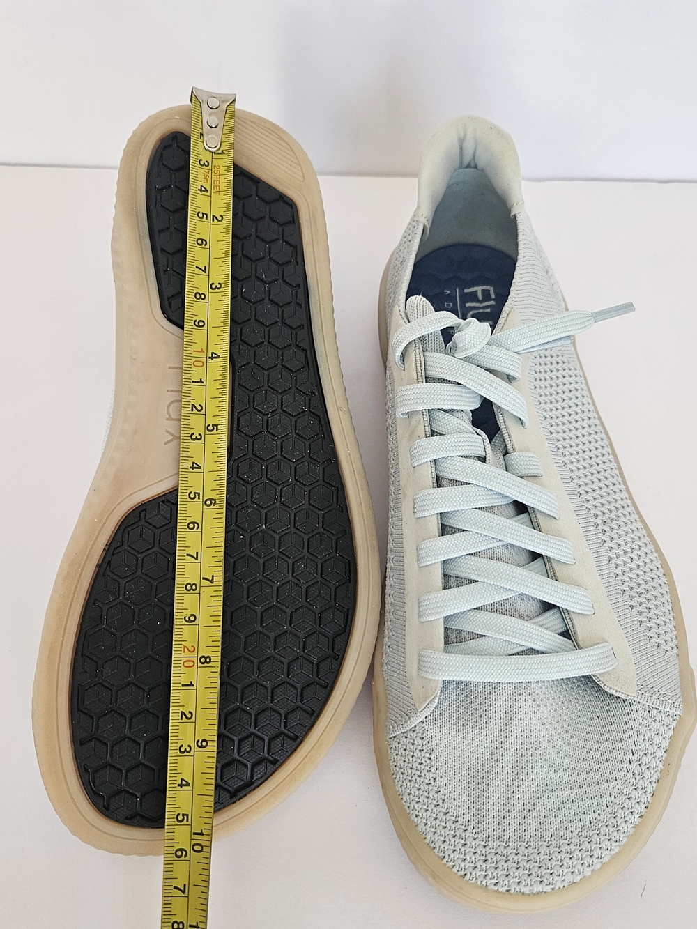 Flux Adapt Minimalist Running Shoes Light Blue Gum - Unisex M8 / W9.5 - Picture 14 of 16